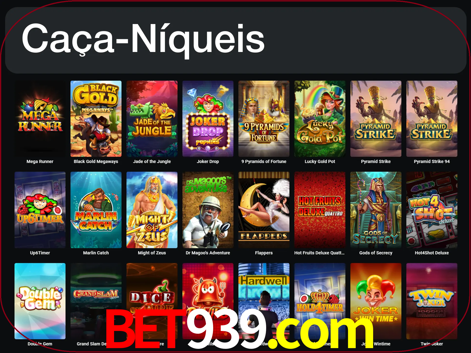 LeonBet tem mais de 3000 slots para jogar.